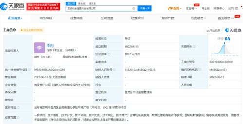 抖音在昆明成立新公司，拓展互聯網數據與系統集成服務